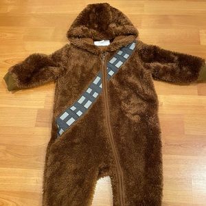 BabyGap Star Wars Chewie Sherpa One Piece- 12-18 months